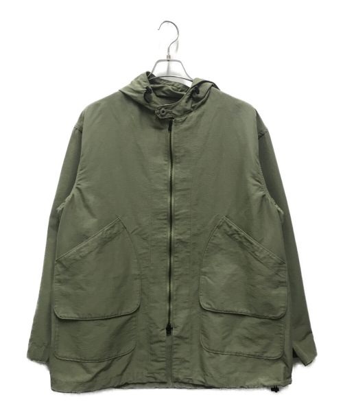 POST O'ALLS（ポストオーバーオールズ）POST O'ALLS (ポストオーバーオールズ) DEE PARKA3 カーキ サイズ:Lの古着・服飾アイテム