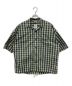 nanamica（ナナミカ）の古着「Open Collar Wind H/S Shirt」｜グリーン