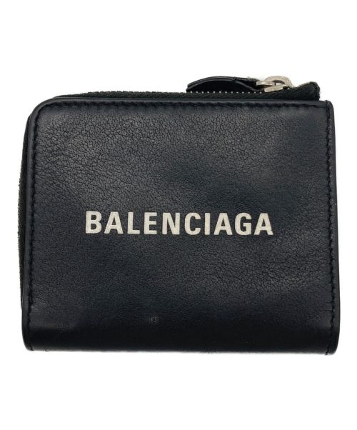 BALENCIAGA（バレンシアガ）BALENCIAGA (バレンシアガ) レザーコインケース ブラックの古着・服飾アイテム