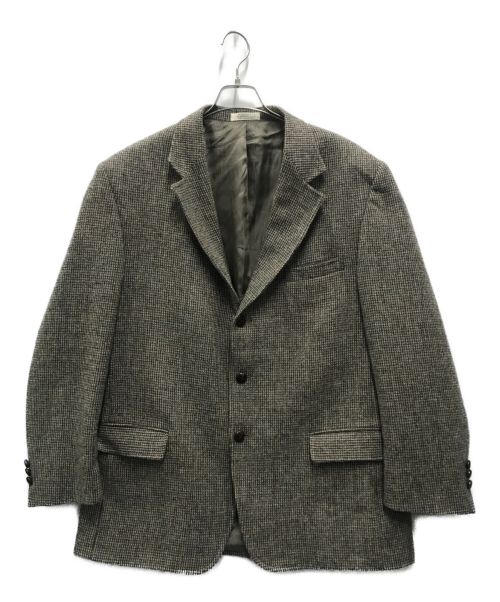 Harris Tweed（ハリスツイード）Harris Tweed (ハリスツイード) ORVIS (オービス) テーラードジャケット グレー サイズ:-の古着・服飾アイテム