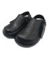 JIL SANDER（ジルサンダー）の古着「Fussbet Clog Mule Nappa Setanil」｜ブラック