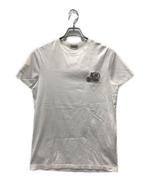 MONCLER（モンクレール）MONCLER (モンクレール) MAGLIA T-SHIRT ホワイト サイズ:Sの古着・服飾アイテム