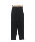 ENFOLD (エンフォルド) PEダブルクロス Relax TROUSERS ブラック サイズ:38：8800円