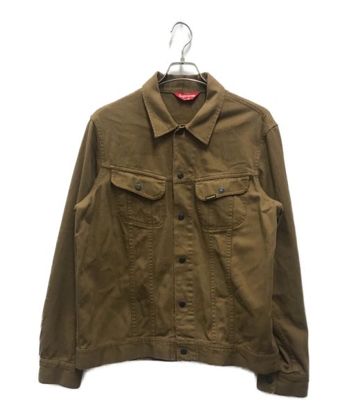 SUPREME（シュプリーム）Supreme (シュプリーム) Trucker Jacket ブラウン サイズ:XLの古着・服飾アイテム