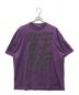 LANVIN（ライバン）の古着「Reflect Printed OVERSIZED Jersey T-SHIRT」｜パープル