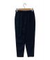 ENFOLD (エンフォルド) PEダブルクロス Relax TROUSERS ブラック サイズ:38：7000円