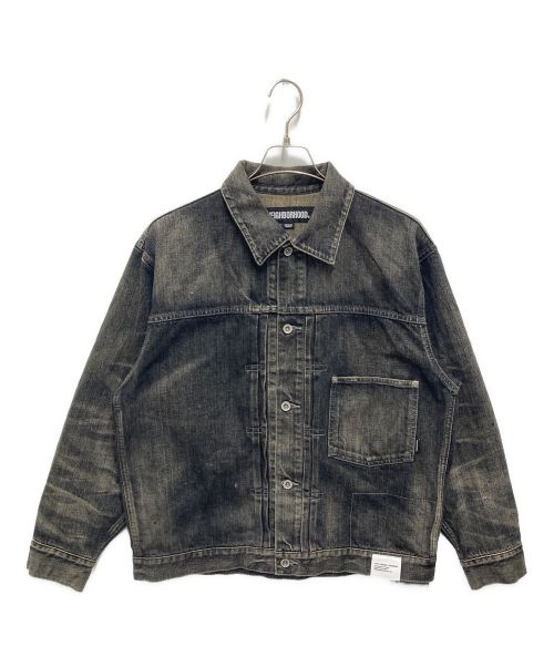 NEIGHBORHOOD（ネイバーフッド）NEIGHBORHOOD (ネイバーフッド) SAVAGE DENIM TYPE-1 JACKET ブラック サイズ:Mの古着・服飾アイテム