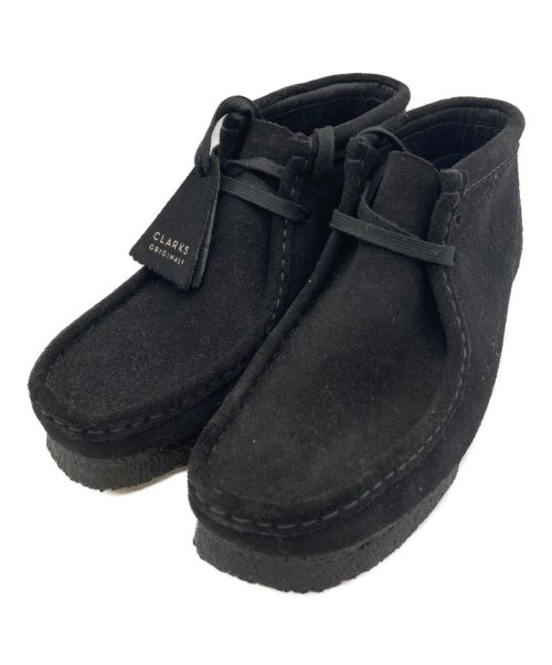 CLARKS（クラークス）CLARKS (クラークス) WALLABEE ブラック サイズ:23. 5の古着・服飾アイテム