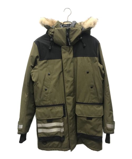 CANADA GOOSE（カナダグース）CANADA GOOSE (カナダグース) ERICKSON PARKA カーキ サイズ:Sの古着・服飾アイテム