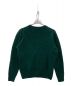 MAISON KITSUNE (メゾンキツネ) BABY FOX PATCH COSY R-NECK PULLOVER グリーン サイズ:M：10800円