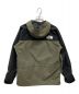 THE NORTH FACE (ザ ノース フェイス) Mountain Light Jacket カーキ×ブラック サイズ:L：17800円