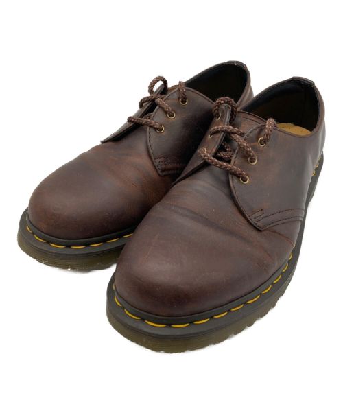 Dr.Martens（ドクターマーチン）Dr.Martens (ドクターマーチン) 1461 3ホールシューズ ブラウン サイズ:26.5の古着・服飾アイテム