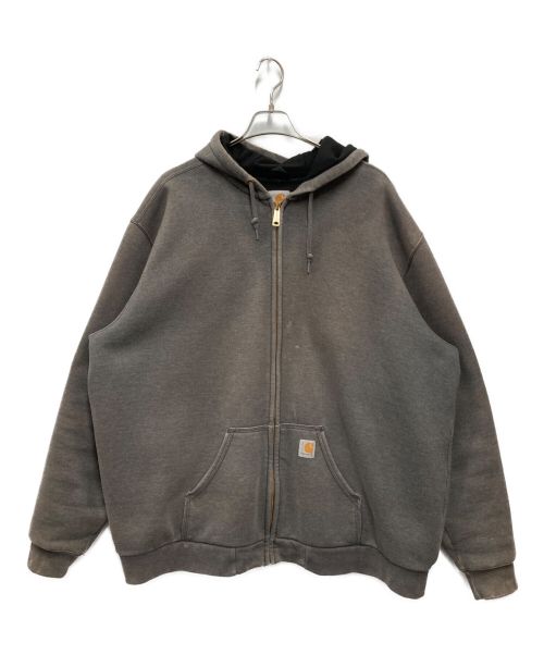 CarHartt（カーハート）CarHartt (カーハート) ジップパーカー グレー サイズ:2XLの古着・服飾アイテム