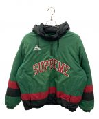 SUPREMEシュプリーム）の古着「Puffy Hockey Pullover Jacket」｜グリーン