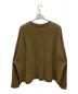 ATON (エイトン) SUVIN NATURAL DYE CREWNECK PULLOVER ブラウン サイズ:4：5000円