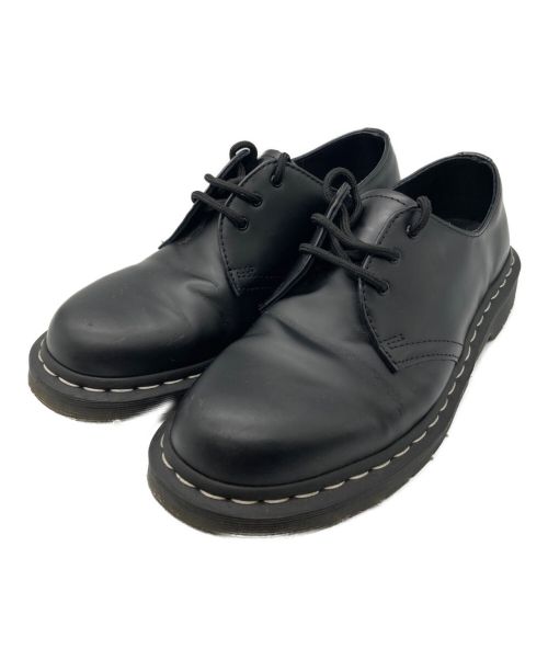 Dr.Martens（ドクターマーチン）Dr.Martens (ドクターマーチン) 3ホールシューズ ブラック サイズ:27の古着・服飾アイテム