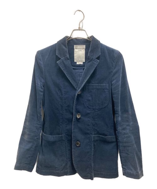 VISVIM（ビズビム）VISVIM (ビズビム) CORDUROY ACADEMIA BLAZER ネイビー サイズ:Mの古着・服飾アイテム