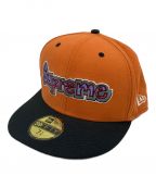 SUPREME×New Eraシュプリーム×ニューエラ）の古着「21SS Gonz Logo New Era cap」｜オレンジ