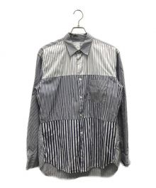 COMME des GARCONS SHIRT（コムデギャルソンシャツ）の古着「長袖シャツ」｜ネイビー