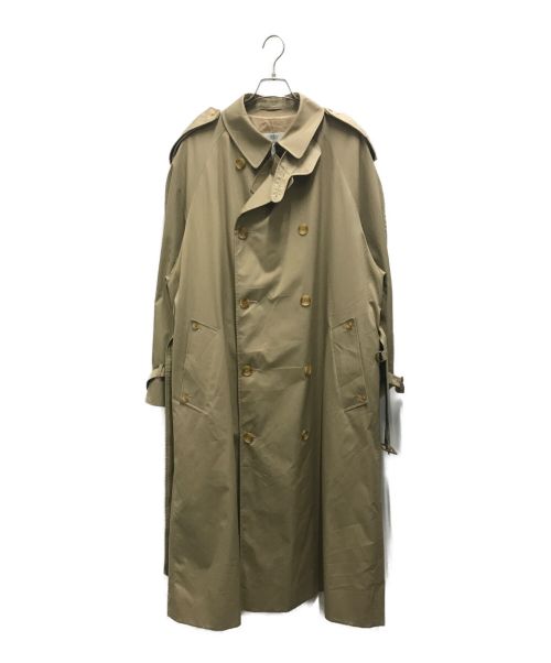 Aquascutum（アクアスキュータム）Aquascutum (アクアスキュータム) トレンチコート ベージュ サイズ:記載なしの古着・服飾アイテム