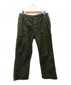 THE REAL McCOY'Sザ・リアルマッコイズ）の古着「COTTON SATEEN TROUSERS」｜カーキ