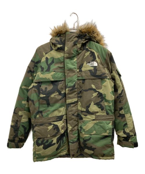 THE NORTH FACE（ザ ノース フェイス）THE NORTH FACE (ザ ノース フェイス) Novelty McMurdo Parka グリーン×ブラック サイズ:Sの古着・服飾アイテム