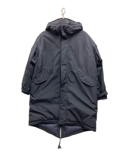 nanamica（ナナミカ）nanamica (ナナミカ) GORE-TEX Long Down Coat ネイビー サイズ:Sの古着・服飾アイテム