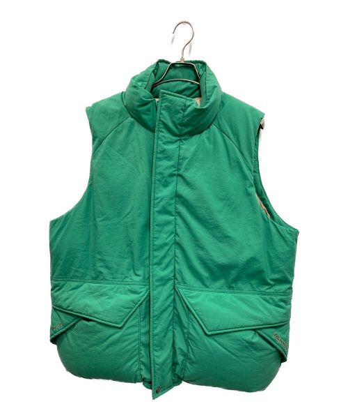 MARMOT（マーモット）Marmot (マーモット) BEAMS (ビームス) Mammoth Down Vest グリーン サイズ:Lの古着・服飾アイテム