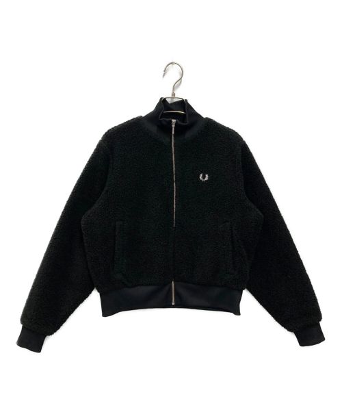 FRED PERRY（フレッドペリー）FRED PERRY (フレッドペリー) Teddy Bomber Jacket ブラック サイズ:36の古着・服飾アイテム