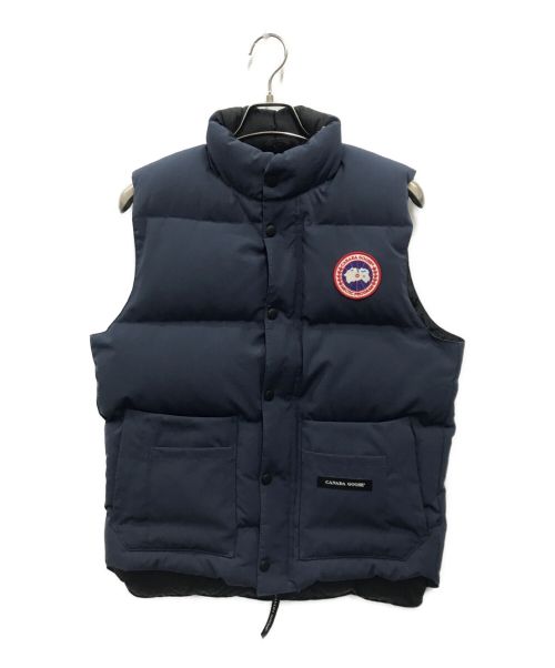 CANADA GOOSE（カナダグース）CANADA GOOSE (カナダグース) FREESTYLE VEST ネイビー サイズ:Sの古着・服飾アイテム