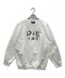 DIESEL（ディーゼル）の古着「Logo-printed sweatshirt」｜ホワイト