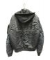 DIESEL (ディーゼル) ガーメントダイ加工ボンバージャケット グレー サイズ:L：14800円