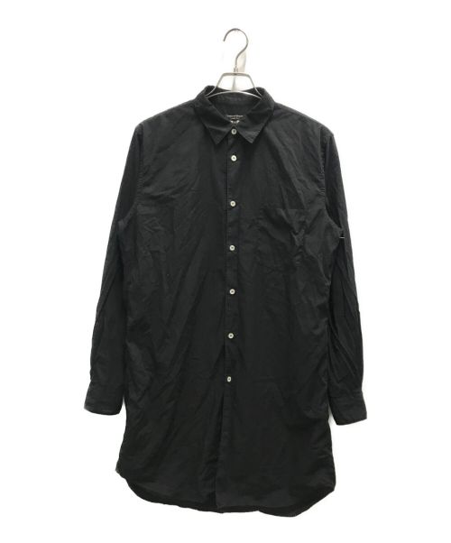 COMME des GARCONS HOMME PLUS（コムデギャルソンオムプリュス）COMME des GARCONS HOMME PLUS (コムデギャルソンオムプリュス) ロングシャツ ブラック サイズ:Mの古着・服飾アイテム