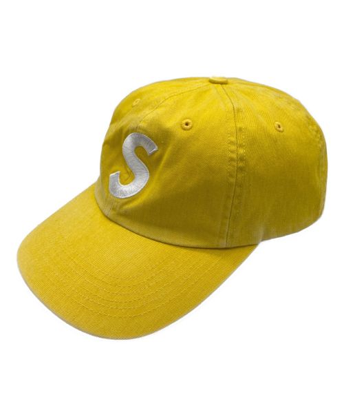 SUPREME（シュプリーム）Supreme (シュプリーム) S Logo ６‐Panel CAP イエローの古着・服飾アイテム