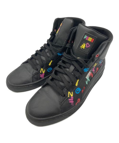 PUMA（プーマ）PUMA (プーマ) Bradley Theodore (ブラッドリーセオドア) BASKET MID ブラック サイズ:26の古着・服飾アイテム