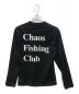 CHAOS FISHING CLUB (カオスフィッシングクラブ) LOGO DRY L/S ブラック サイズ:M：3980円