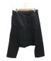 BLACK COMME des GARCONS (ブラック コムデギャルソン) サルエルパンツ ブラック サイズ:M：12800円