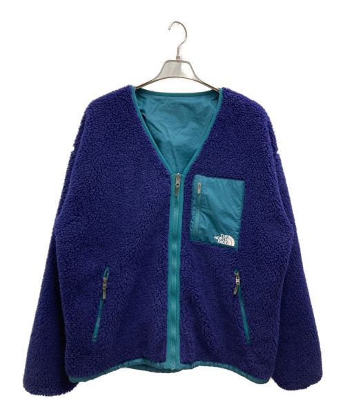 THE NORTH FACE（ザ ノース フェイス）THE NORTH FACE (ザ ノース フェイス) Reversible Extreme Pile Cardigan パープル サイズ:XLの古着・服飾アイテム