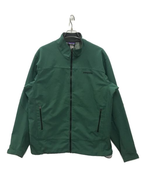 Patagonia（パタゴニア）Patagonia (パタゴニア) ソフトシェルジャケット グリーン サイズ:XLの古着・服飾アイテム