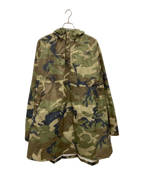 THE NORTH FACE（ザ ノース フェイス）THE NORTH FACE (ザ ノース フェイス) Novelty ACCESS Poncho オリーブ サイズ:Lの古着・服飾アイテム