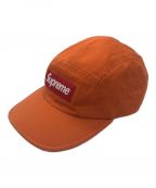 SUPREMEシュプリーム）の古着「Washed Chino Twill Camp Cap」｜オレンジ