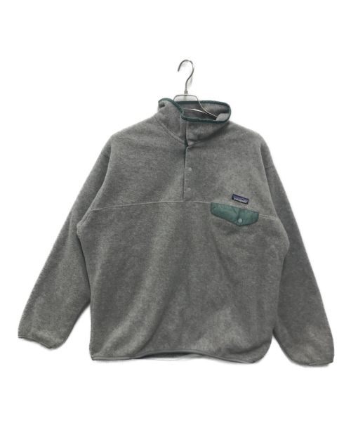 Patagonia SYNCHILLA（パタゴニア シンチラ）Patagonia SYNCHILLA (パタゴニア シンチラ) Synchilla Snap-T グレー サイズ:Lの古着・服飾アイテム