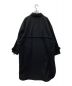 UNITED ARROWS (ユナイテッドアローズ) VERY NAVY (ベリーネイビー) cloak style coat ブラック サイズ:40：23800円