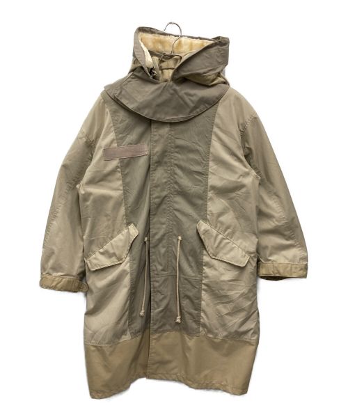 SEEALL（シーオール）SEEALL (シーオール) RECONSTRUCTED TRENCH PARKA ベージュ サイズ:２の古着・服飾アイテム