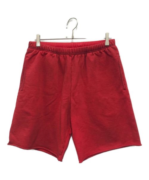 SUPREME（シュプリーム）Supreme (シュプリーム) Spray Sweatshort レッド サイズ:Sの古着・服飾アイテム