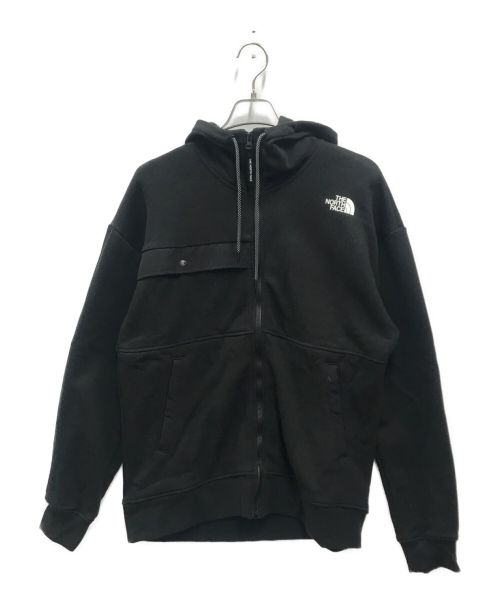 THE NORTH FACE（ザ ノース フェイス）THE NORTH FACE (ザ ノース フェイス) GRAPHIC COLLECTION ZIP HOODIE ブラック サイズ:Sの古着・服飾アイテム