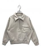 MHLエムエイチエル）の古着「HEAVY COTTON LOOPBACK JERSEY」｜アイボリー