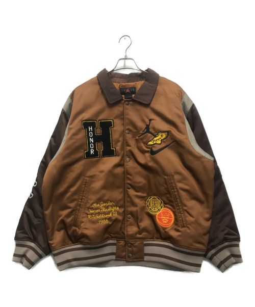 JORDAN（ジョーダン）JORDAN (ジョーダン) M J WESTBROOK HTG VAR JKT ブラウン サイズ:XLの古着・服飾アイテム