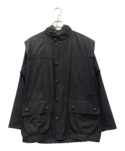 Barbour（バブアー）Barbour (バブアー) WORK NOT WORK (ワークノットワーク) SLIM FIT DURHAM オイルドジャケット ブラック サイズ:Sの古着・服飾アイテム