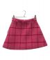 Patou（パトゥ）の古着「high-waisted check skirt」｜ピンク